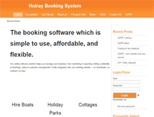 Tablet Screenshot of holray.co.uk
